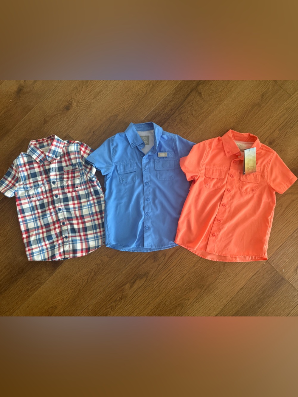 3 Boys Ocean + Coast Button-Down Shirt Short Sleeve Shirts- **BUNDLE PRICE**
